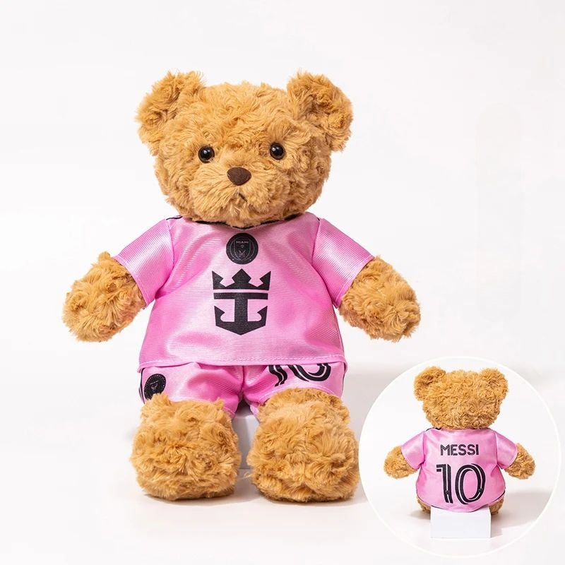 Bearfoot – Ours en peluche football 35 cm