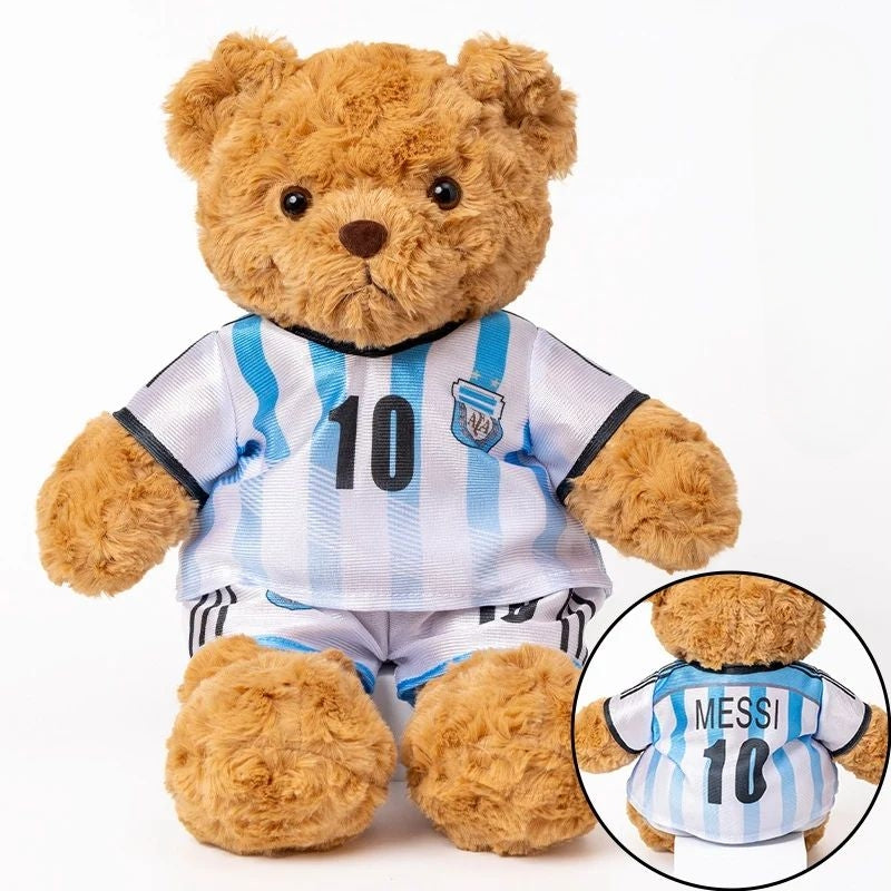 Bearfoot – Ours en peluche football 35 cm
