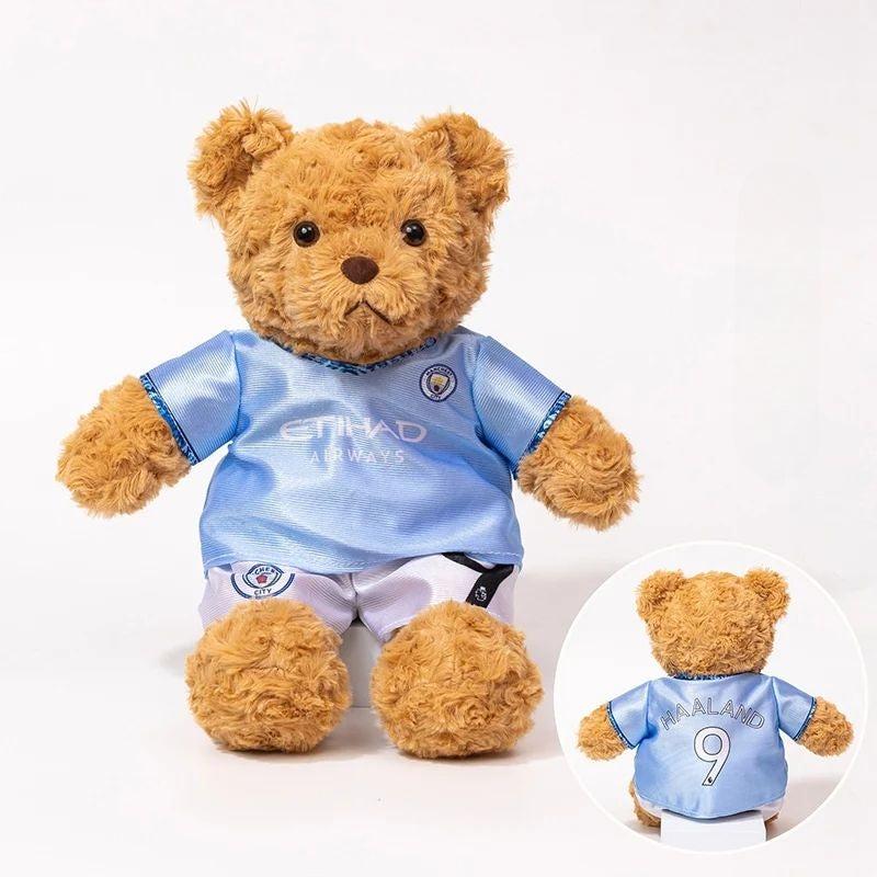 Bearfoot – Ours en peluche football 35 cm
